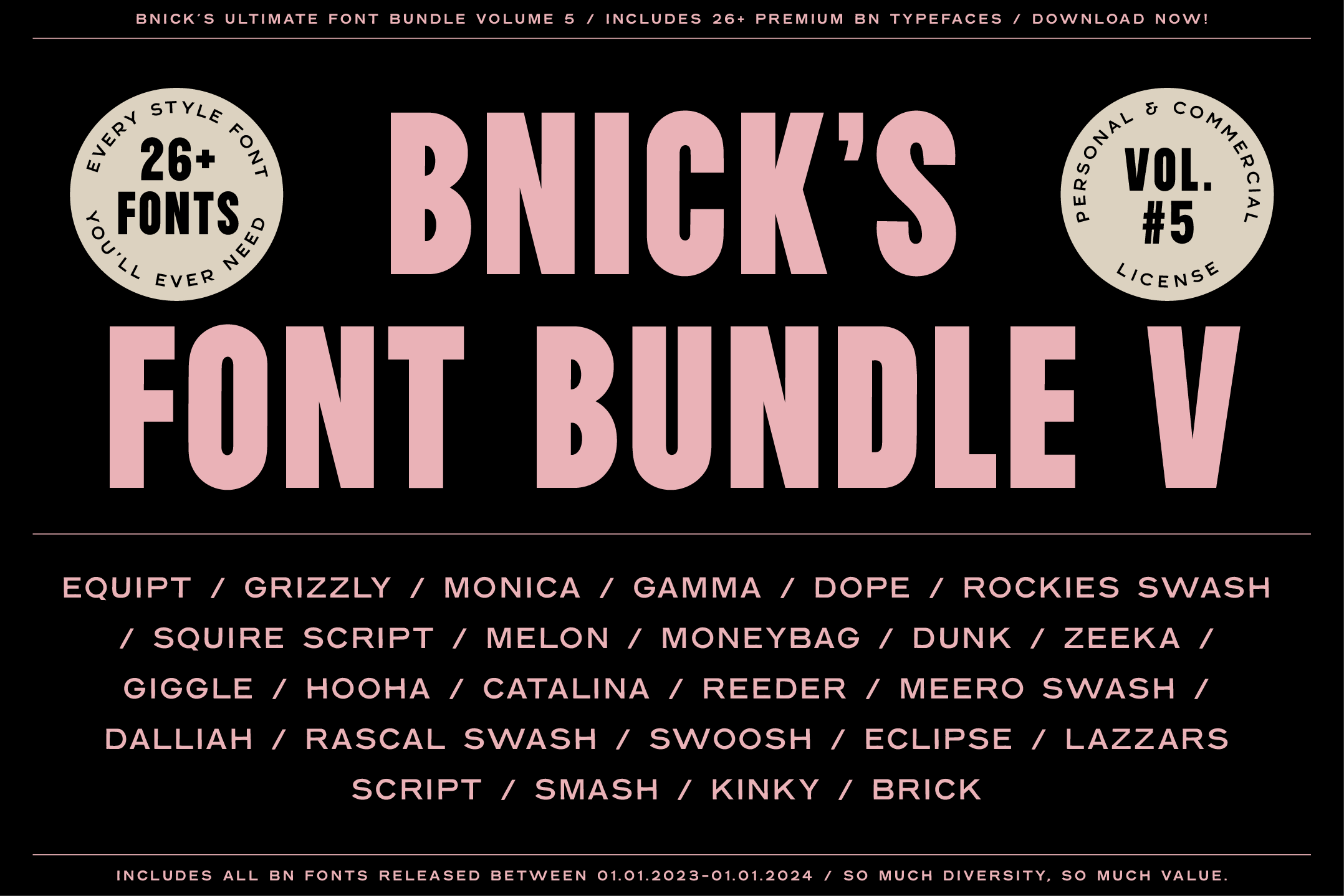 Brandon Nickerson — Fonts, Type Design & Brand Design